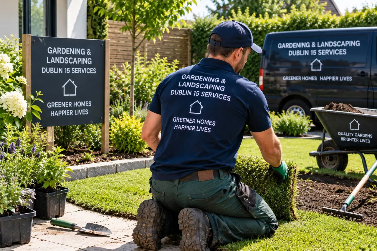 Illustrative image for landscaping enquiries in Dublin 15